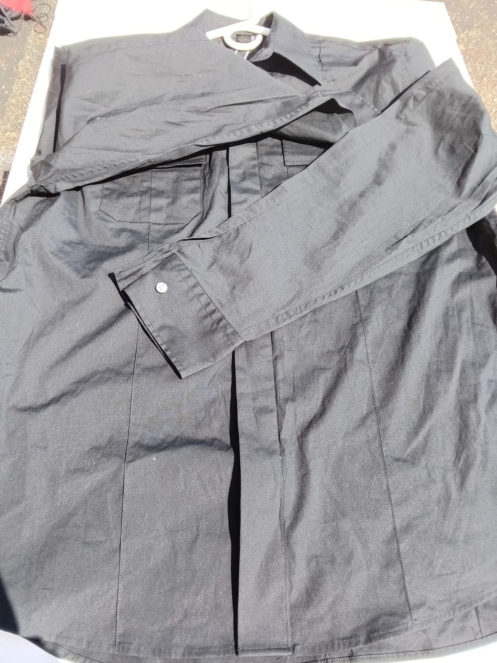 Express Black Men's Button-Down Shirt